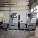 威亚E200C数控车发那科系统，8寸液压卡盘，12工位伺服.